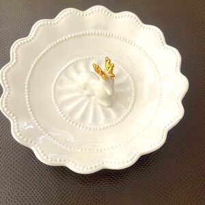 White Jewlery or candy dish